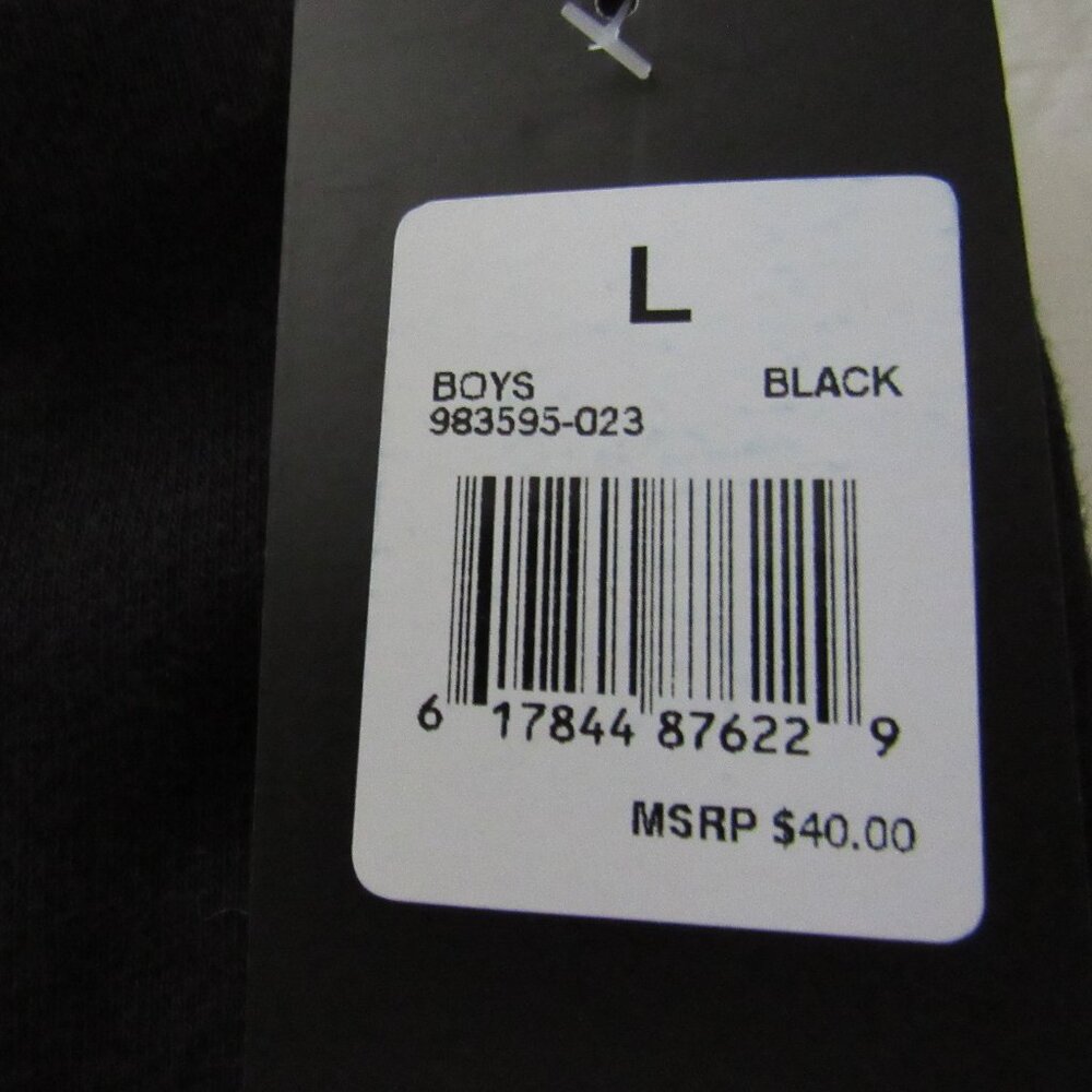 Hurley Fleece Sweatpants Size Large 16-18 Boys Black Jogger Warm - Picture 5 of 6